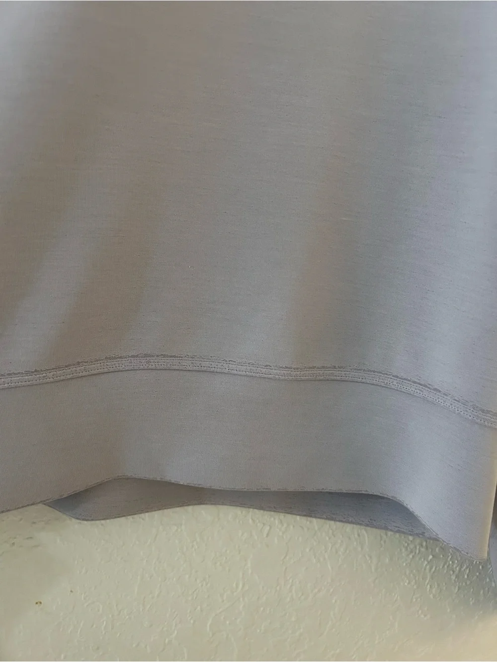 lululemon Perfectly Oversized Crop Crew - Lilac Size 8 IMPERFECTIONS